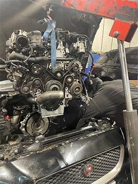 Jaguar Engine Replacement